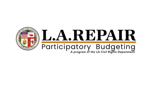 L.A. REPAIR Participatory Budgeting logo
