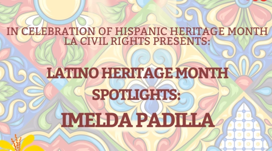 Latino Heritage Month Spotlights: Imelda Padilla cover image