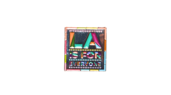LA Is For All Pin