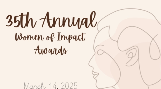 Cover page of the 35th Annual Women of Impact Awards, formally known as Pioneer Women Awards