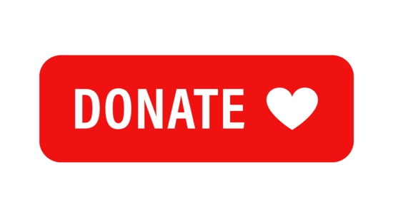 Donate Here image with heart