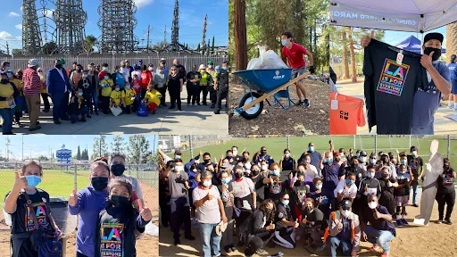 Day of Service Collage