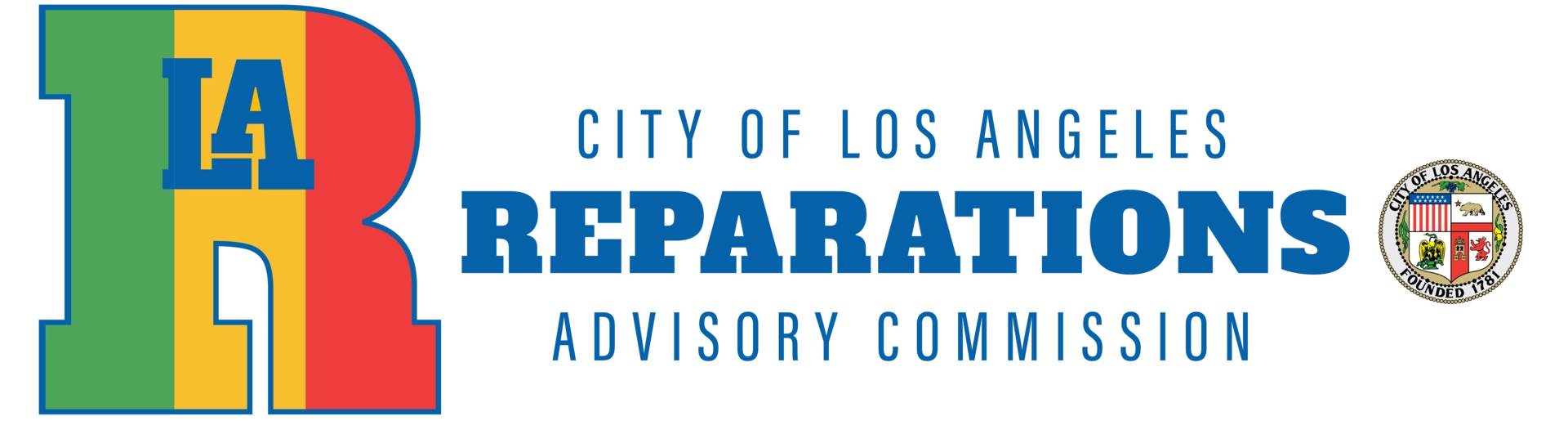 City of Los Angeles Reparations Advisory Commission Logo