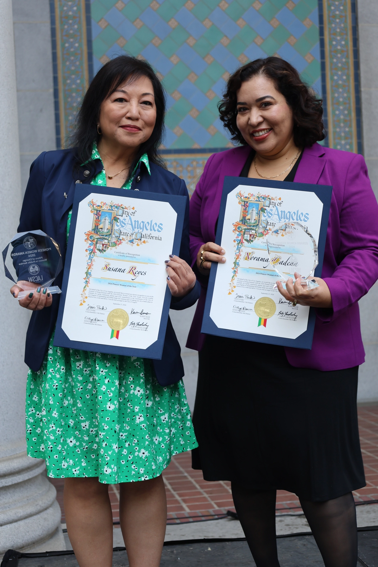 Pioneer Women Awardees
