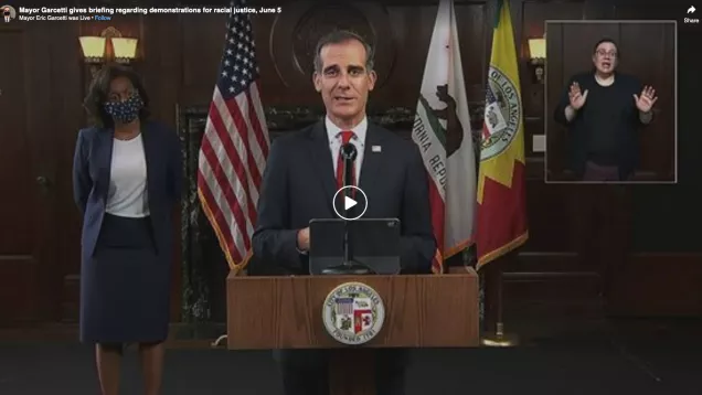 Mayor Garcetti Briefing June 5