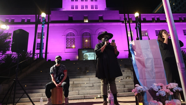 2023 Trans Day of Remembrance ceremony