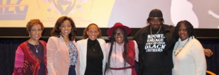 a group of panelists at the Birthing Justice Film Screening